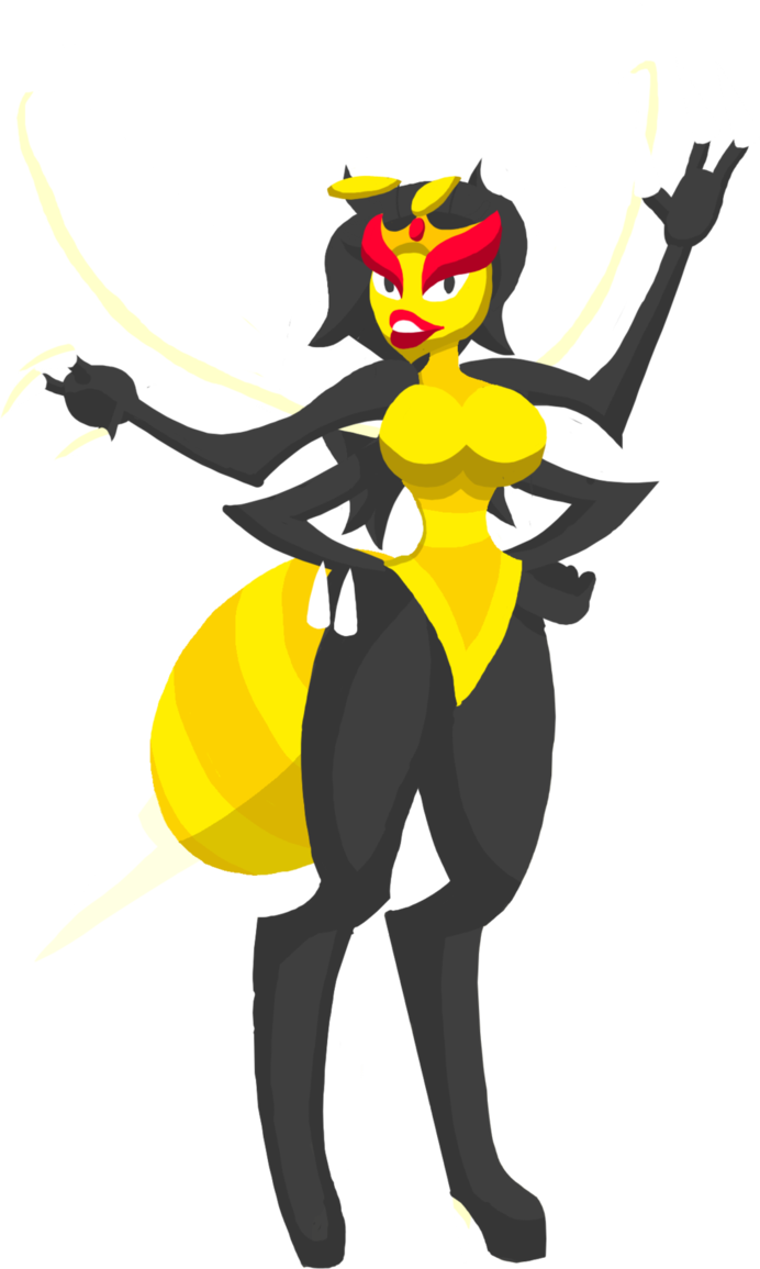 Queen Bee Quarma By Sorawolf7 - Queen Bee Tf Tg (692x1155)