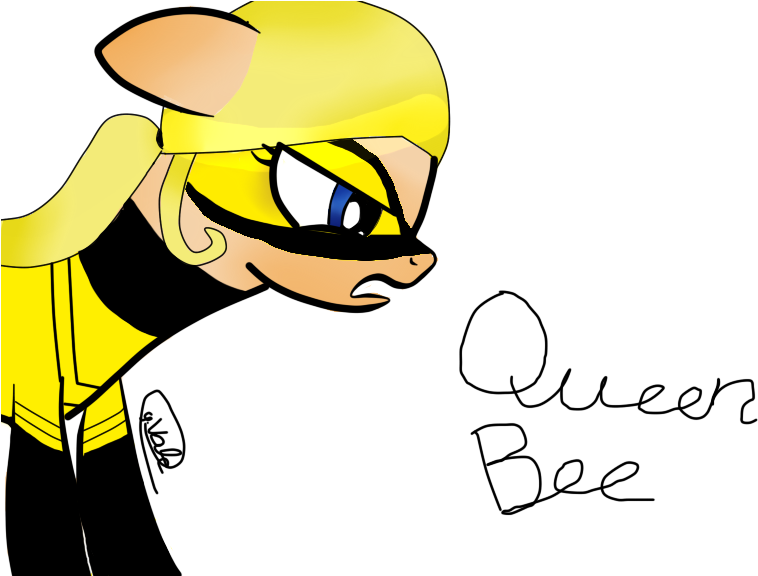 Queen Bee Miraculous Ladybug By Valeg22 - Cartoon (1024x575)