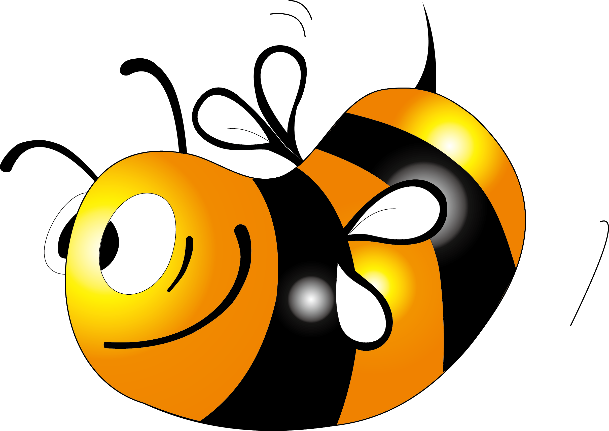 Honey Bee Clip Art - Honey Bee Clip Art (2419x1713)