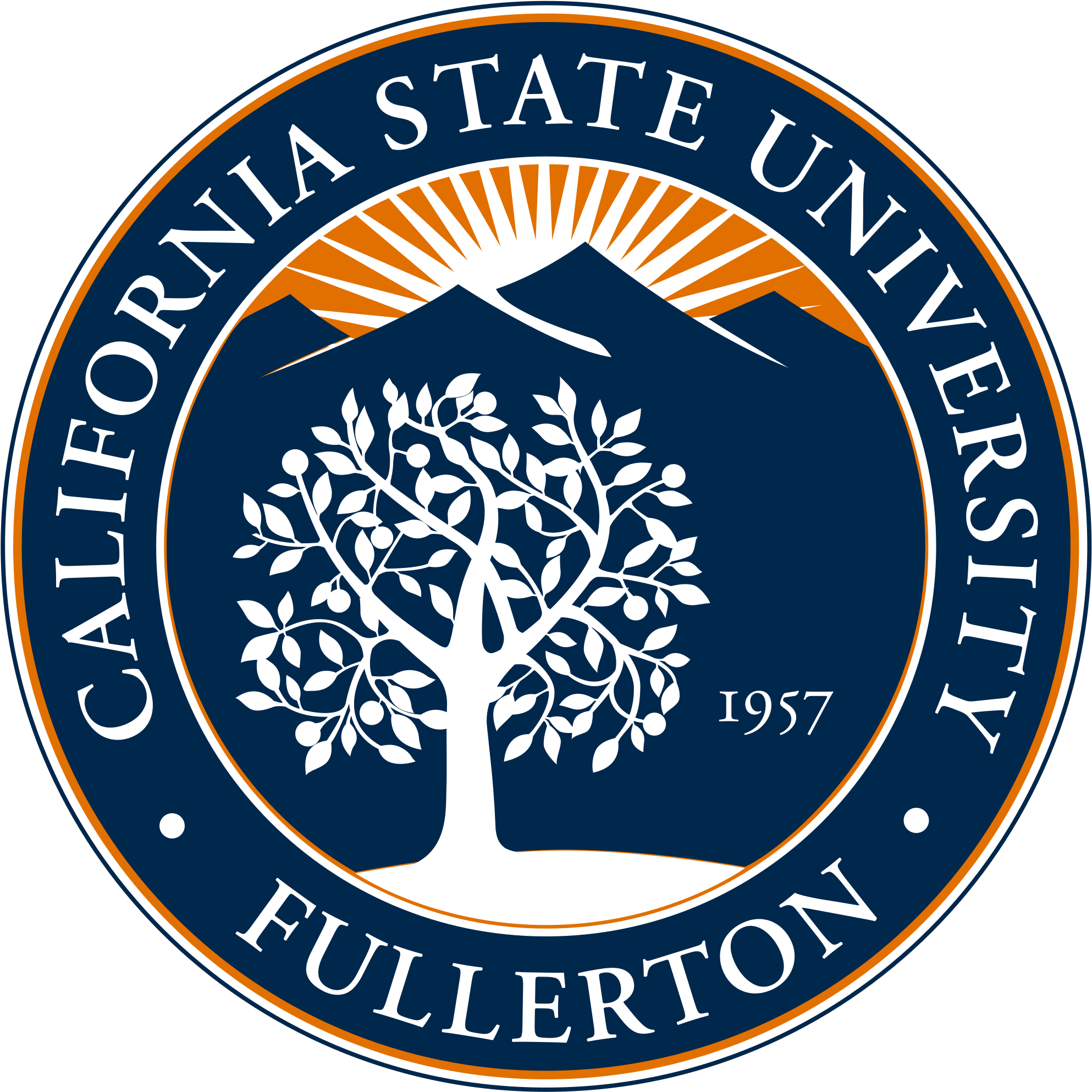 California State University, Fullerton Seal - California State University Fullerton (2000x2000)