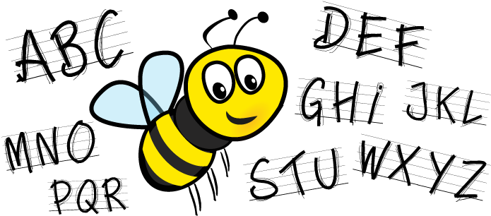 Spelling Bee Clipart - Spelling Bee (700x313)