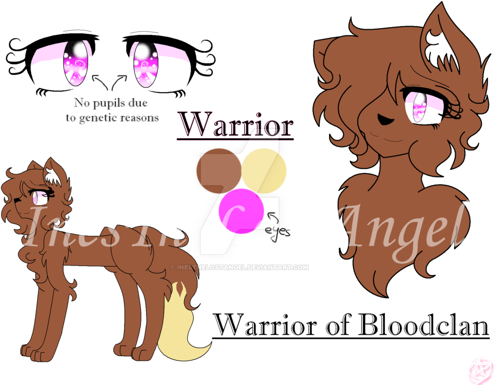 Warrior Reference[warrior Cat Oc] By Inesthelostangel - Cringy Warrior Cat Ocs (1024x768)