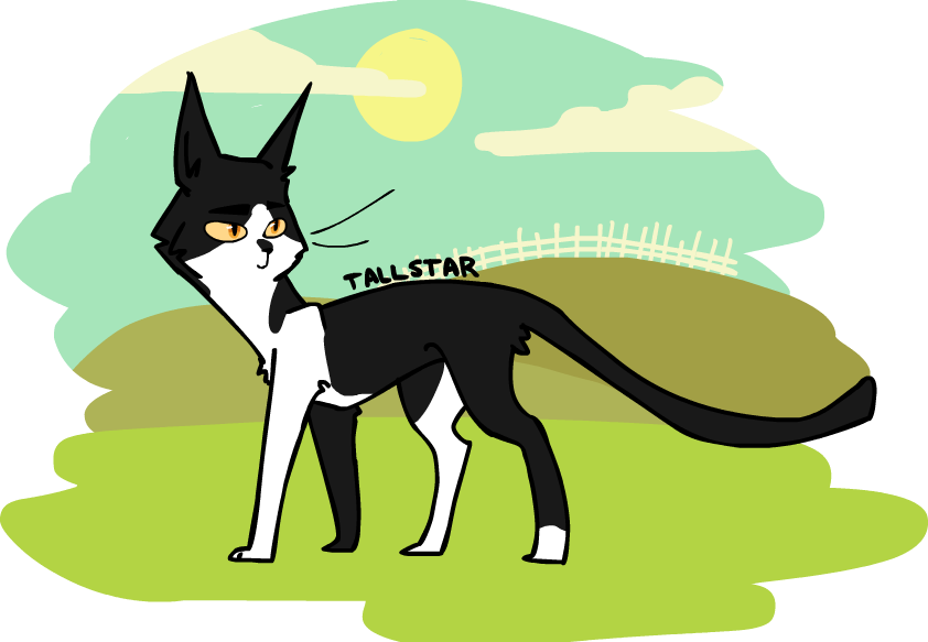 Windclan By Nifty-senpai - Nifty Senpai Warrior Cats Tallstar (842x583)