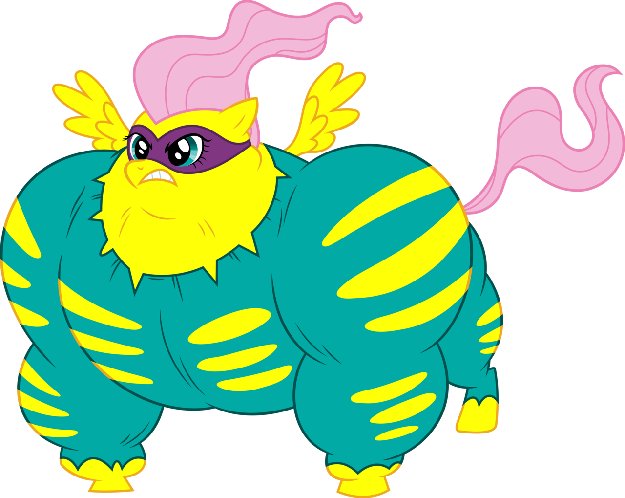 Gebros 73 2 Saddle Rager Box Art Vector By Icantunloveyou - Fluttershy Saddle Rager (1280x1019)