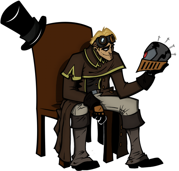 It Is Not A Real Inventor, But Has Many Henchmen Who - Cartoon (640x600)