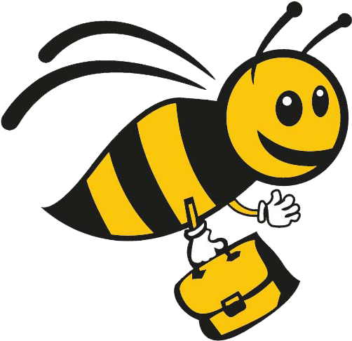 Welcome To Spelling Bee Website - Bee Travel Logo (580x505)
