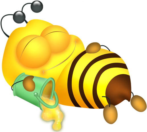 Buzzing Bees - Bee Gif (600x600)