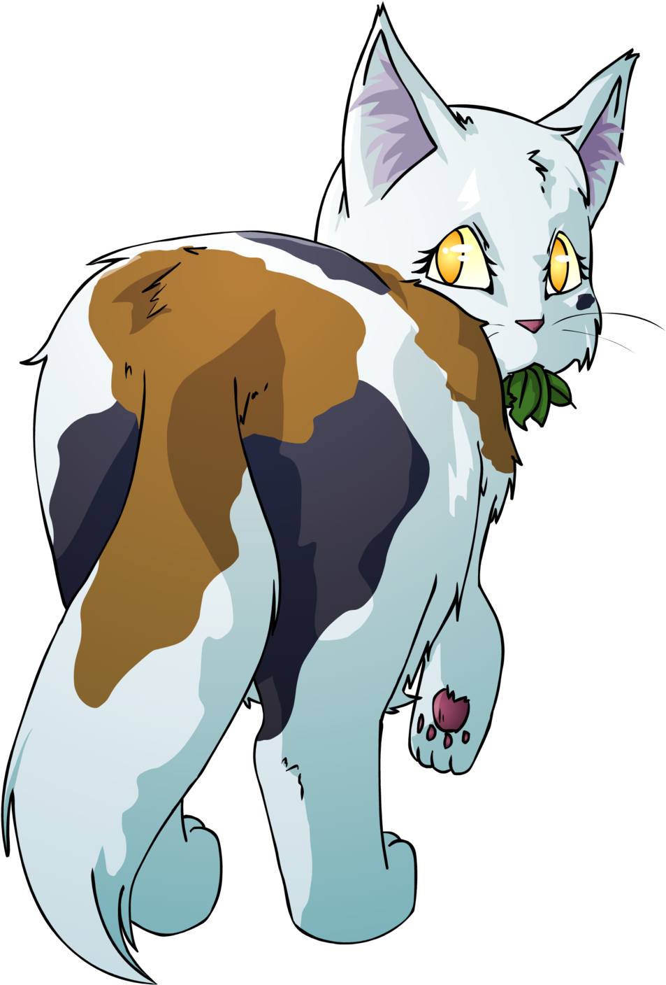 Spottedleaf By Colacatinthehat Spottedleaf By Colacatinthehat - Cartoon (1024x1413)