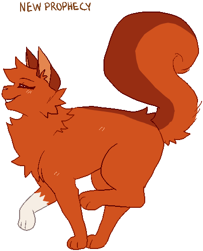 Late Post Heck Notice How They Are All Thunderclan - Warrior Ginger Cats (478x527)