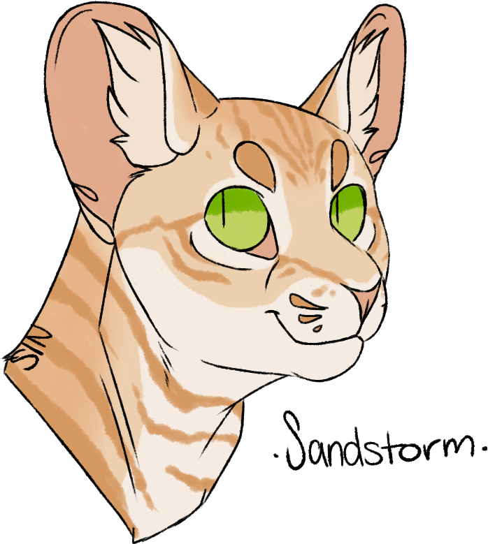 Sandstorm By Climbstudio - Cat Yawns (698x779)