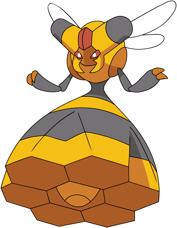 416vespiquen Dp Anime - Pokemon Vespiquen (586x754)
