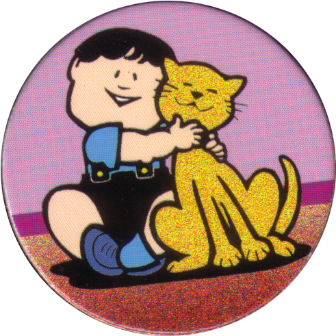 Unknown > Cartoons - Cat Images Cartoon With Boy (500x500)