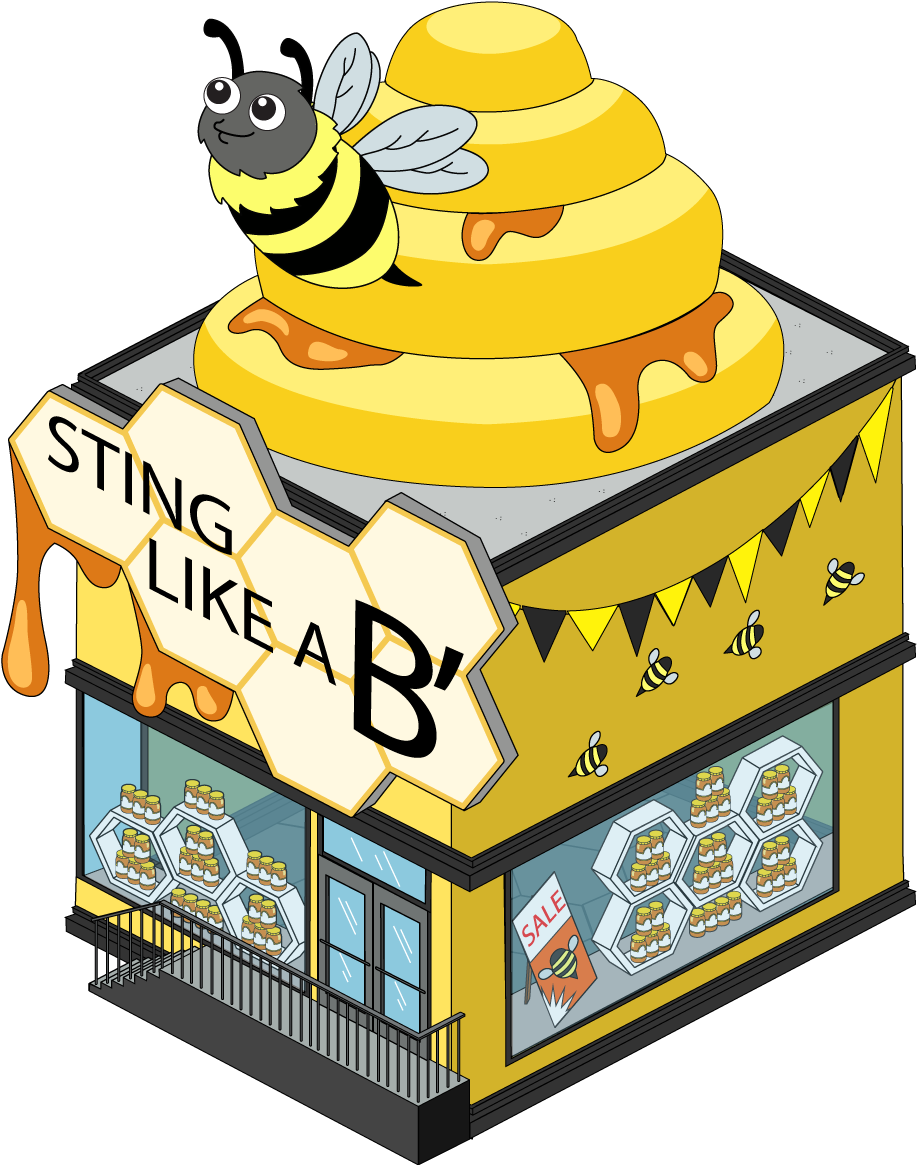 Sting Like A Bee Honey Shop - Sting Like A Bee Honey Shop (918x1165)