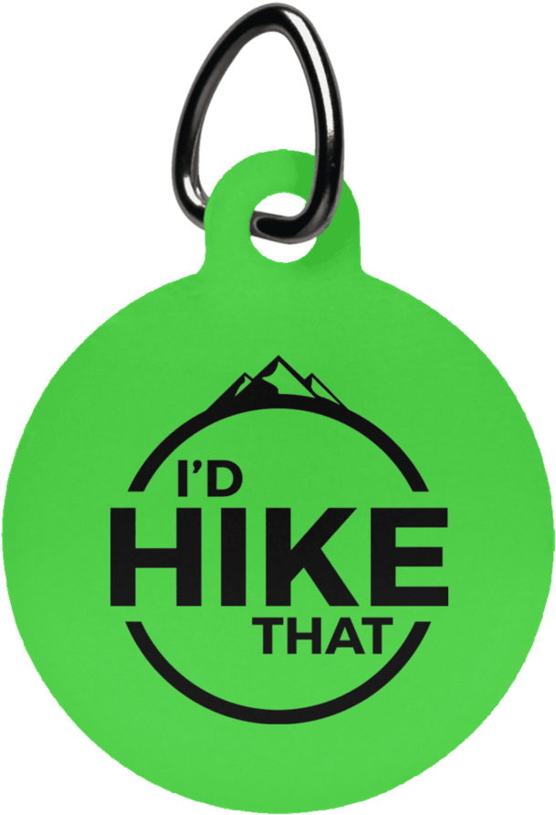Pet Accessories Kelly / One Size I'd Hike That Circle - Trucker Hat (900x900)