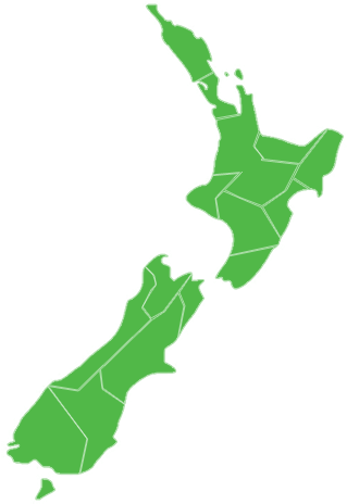 New Zealand Pet Friendly Accommodation Listings - Map Of New Zealand (400x500)