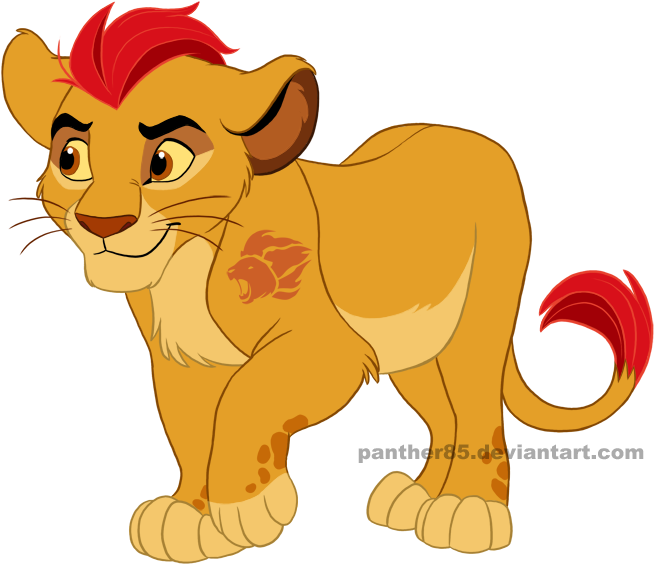 The New Prince By Panther85 - Kion Lion Guard Mark (700x608)