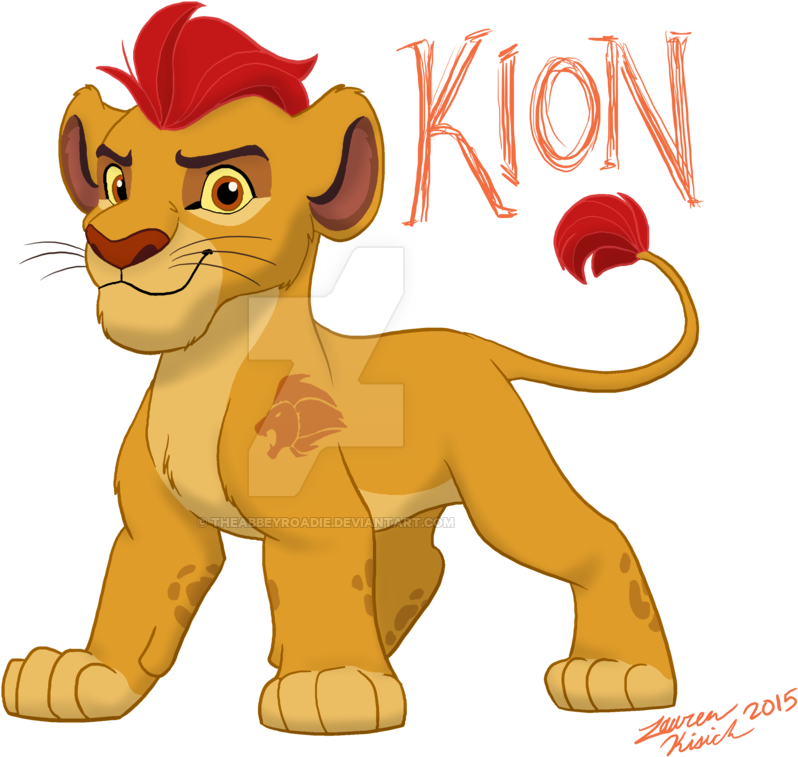 The Lion Guard By Theabbeyroadie - Lion Guard Kio- Personalized Birthday Shirt - Name (1024x787)