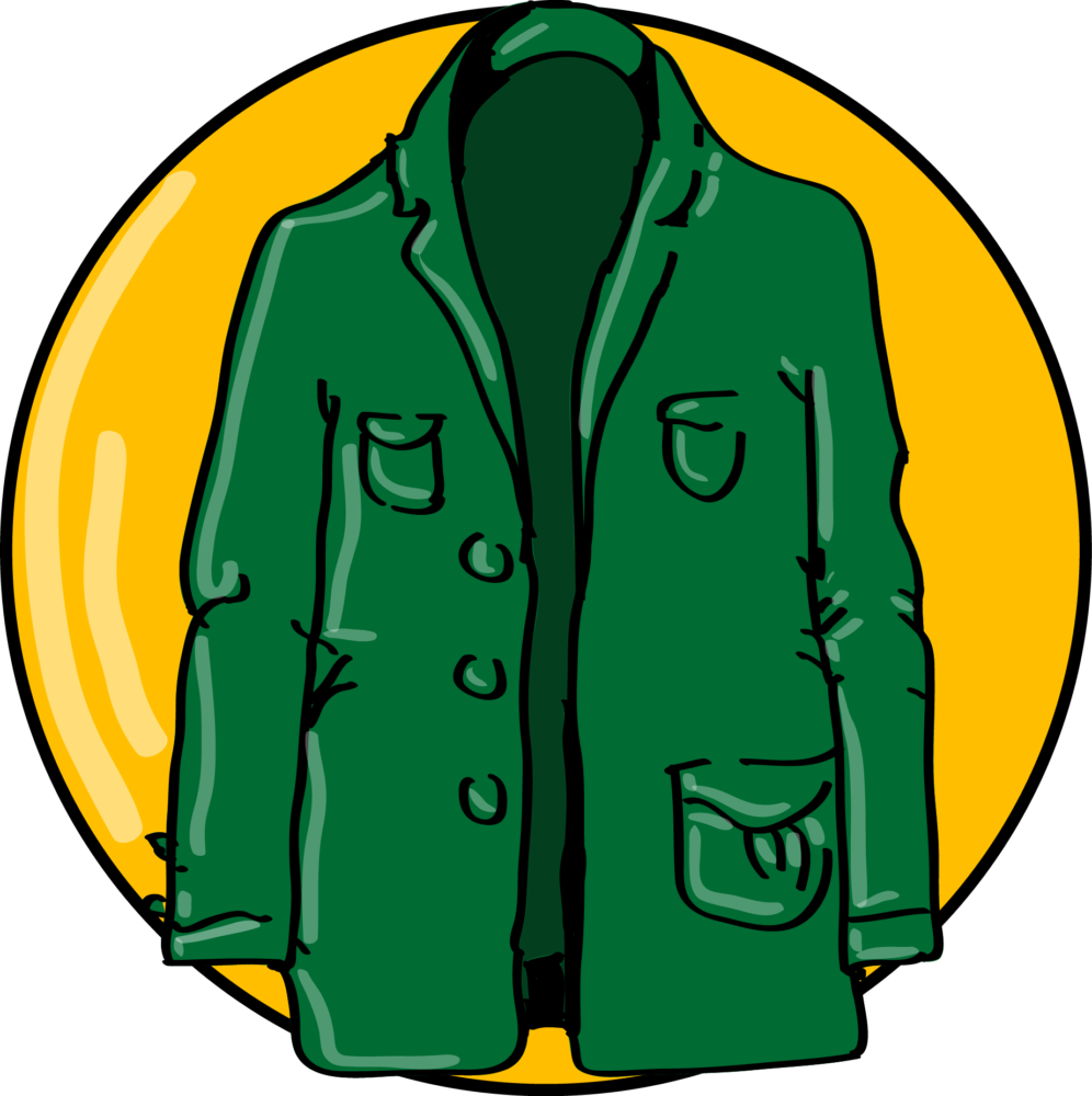 Grace King High School Cold Weather Uniform Policy - Green Blazer Clipart (996x1000)