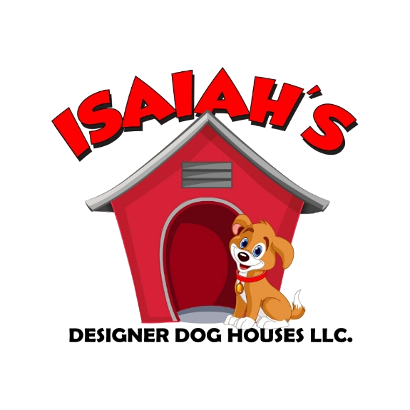 Isaiah's Designer Doghouses - Cartoon (575x575)