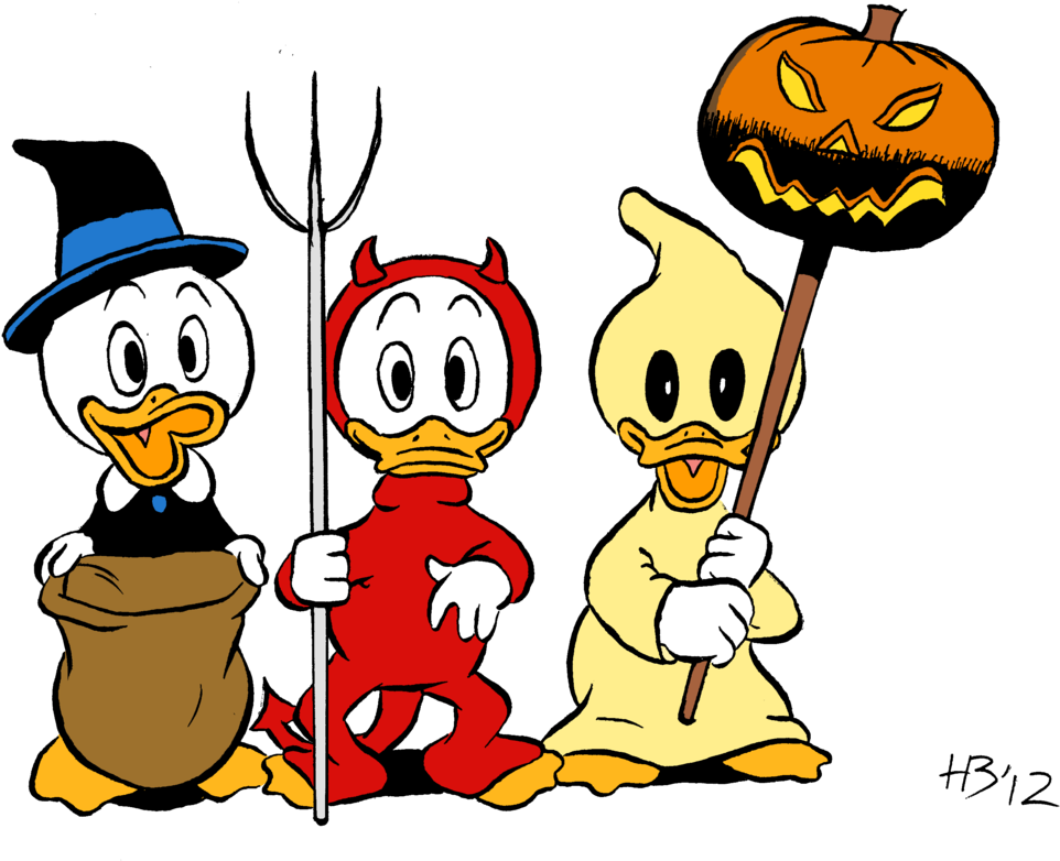 Trick Or Treat By Hidde99 - Cartoon Trick Or Treat (1024x820)