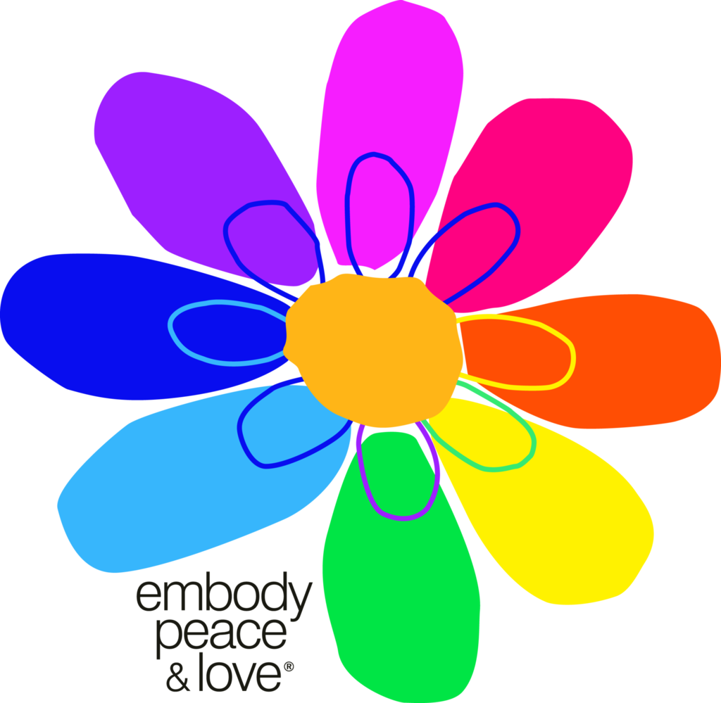 Peace Clipart Rainbow Flower - Peace Clipart Rainbow Flower (1024x999)