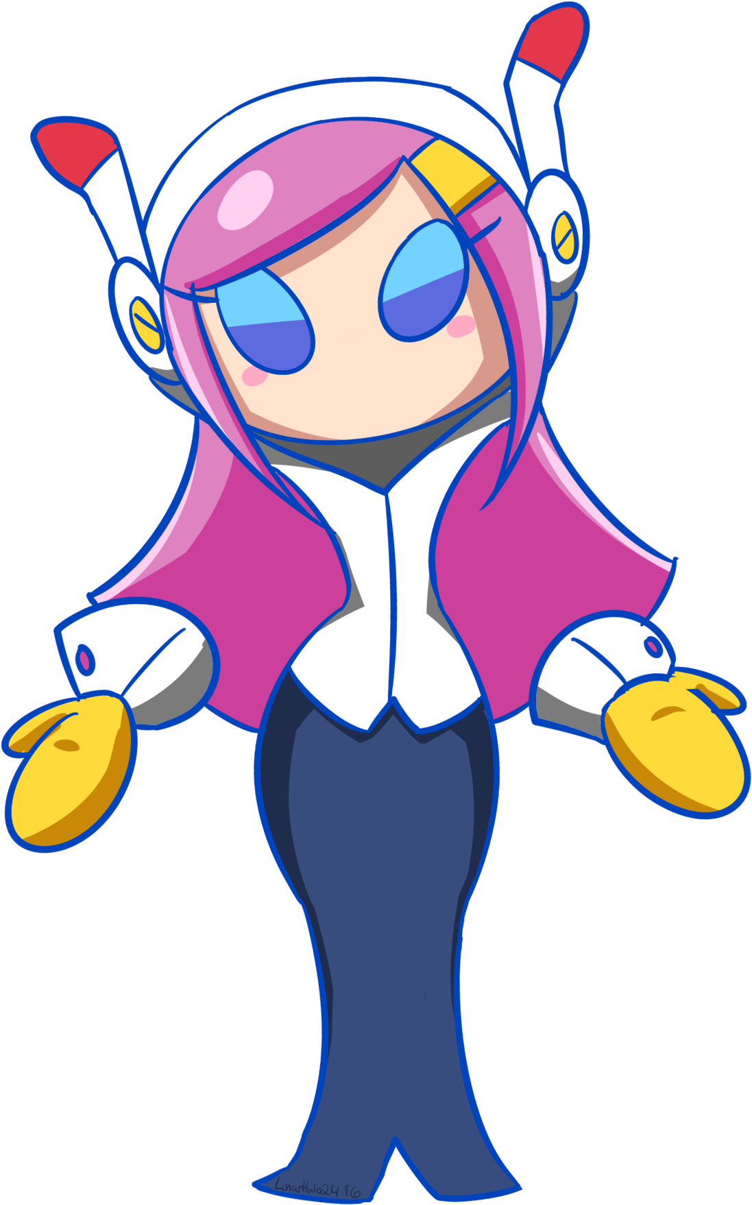 Hd Clipart Halo - Kirby Planet Robot Characters (1280x1868)