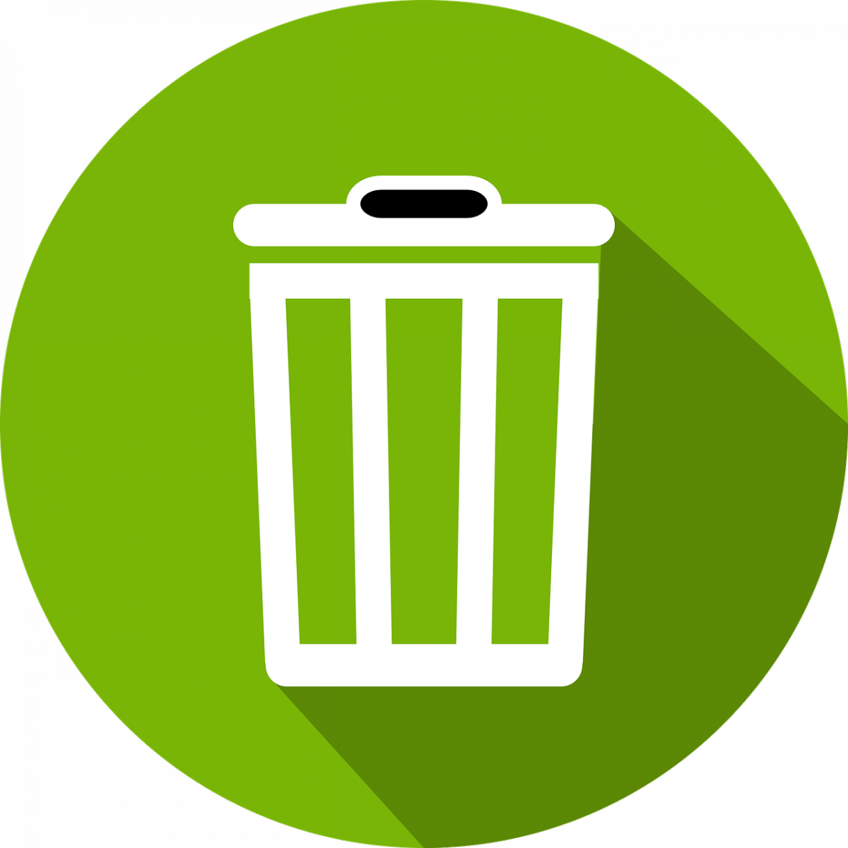 Composting, Monmouth County - Trash Can Icon Png (1200x1200)