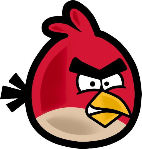 Paper Angry Bird By Papermario1234 - Paper Mario Bird (481x505)