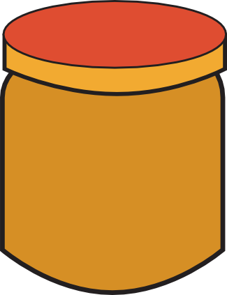 Peanut Butter Clipart Transparent - Peanut Butter Clipart Transparent (325x423)