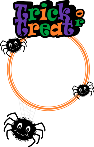 Trick Or Treat Monogram Cicle - Posterazzi Trick Or Treat Boots And Hats Poster Print (309x480)