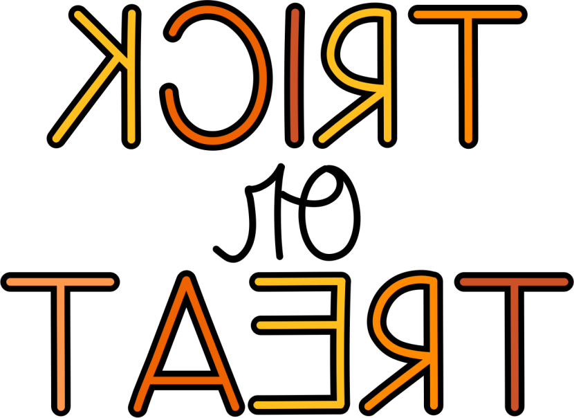 Images Trick Or Treat Clipart - Images Trick Or Treat Clipart (830x604)