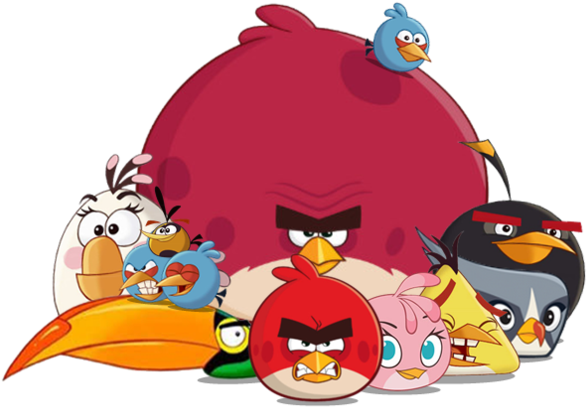 Angry Birds Flock 2015 By Jeremiekent13 - Angry Birds Toons Flock (600x451)