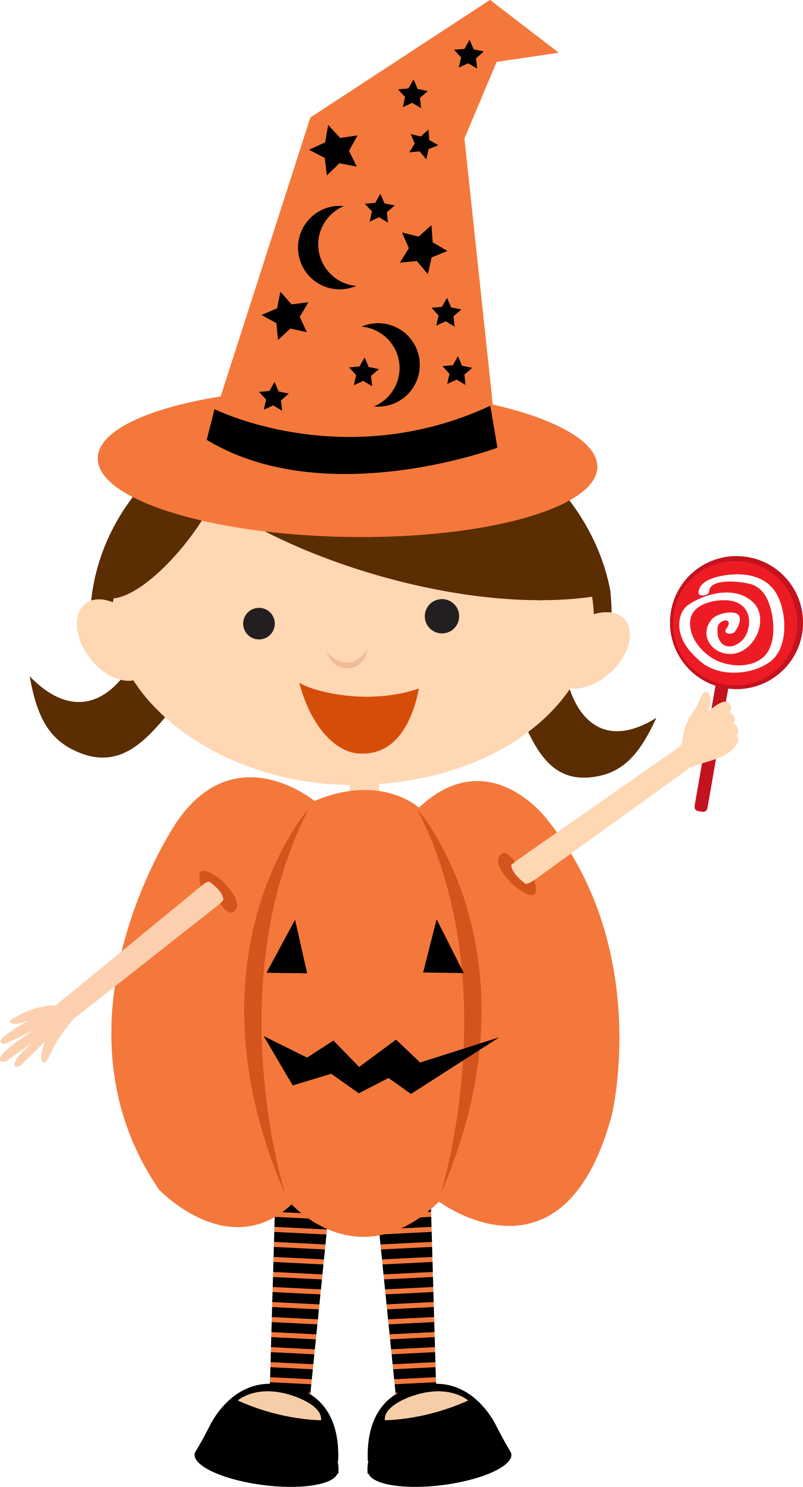 Halloween - Bdhalloweentrickortreat2 - Minus - Halloween Clip Art Png (1575x2917)