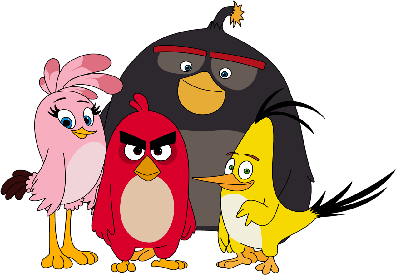 The Angry Birds Movie Angry Birds Red Bird Chuck Bird - Angry Birds Stella Movie (1280x885)