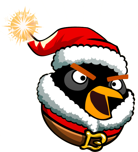 Santa Claus Angry Birds (600x660)