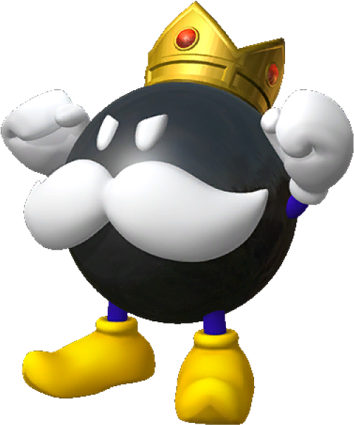King Bob-omb - Mario 64 King Bob Omb (640x640)