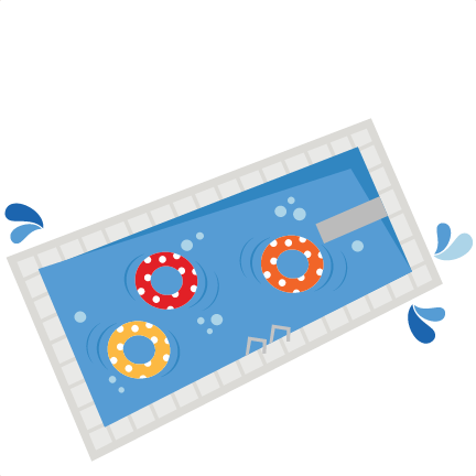 Swimming Pool Svg Scrapbook Cut File Cute Clipart Files - Swimming Pool (432x432)