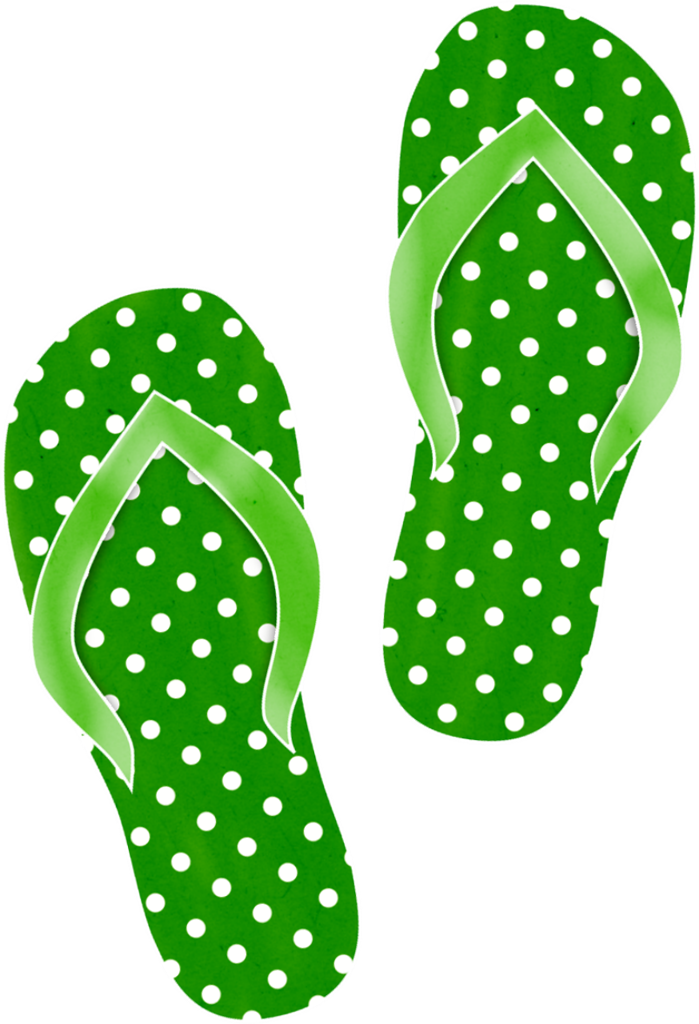 Ladylony Альбом «скрап-наборы / Waves Of Summer» На - Flip-flops (699x1024)
