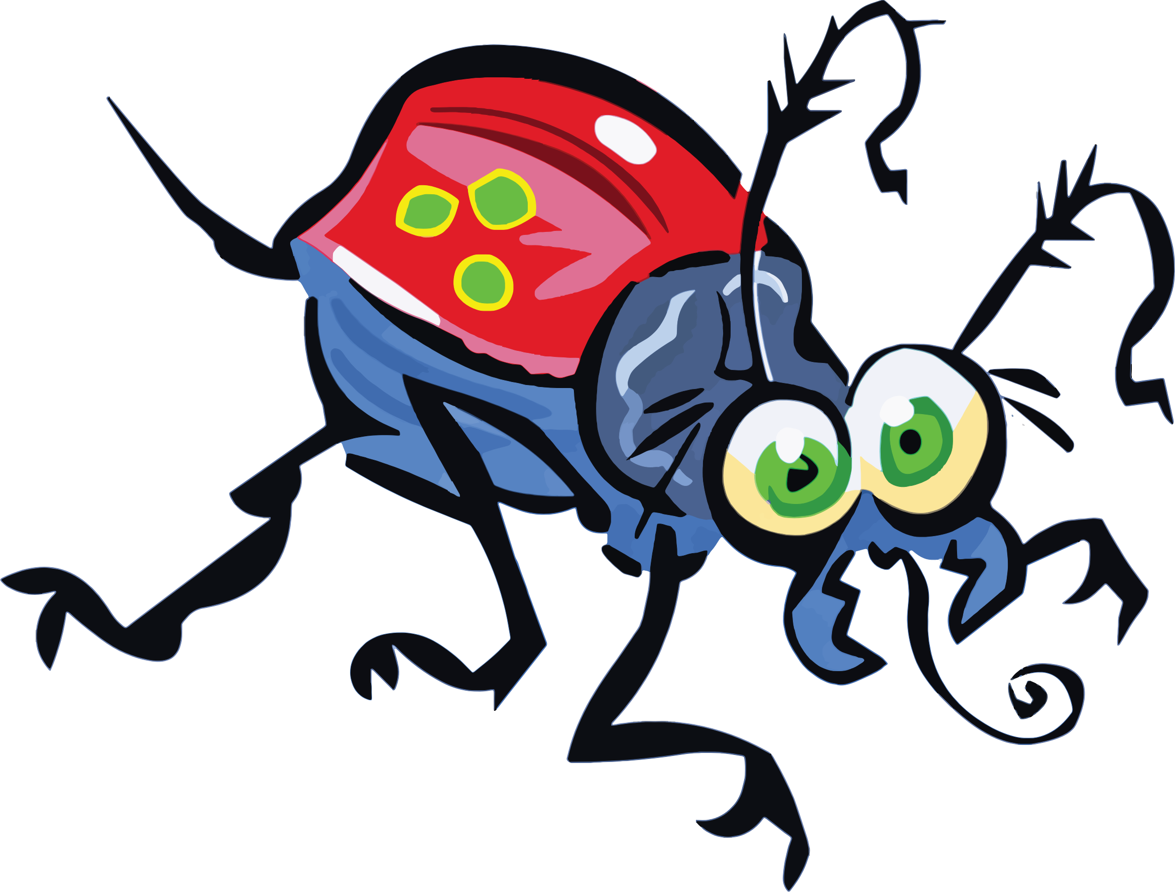 Cartoon Beetle - Cartoon Beetle (2340x1777)