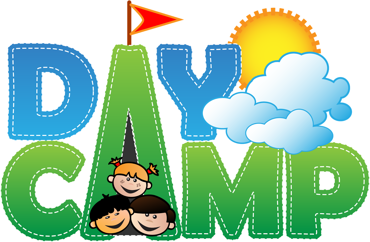 Day Camp Summer Camp Child Clip Art - Day Camp Clip Art (1600x977)