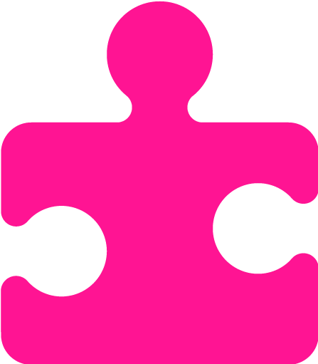 Puzzle Clipart Pink - Purple Puzzle Icon (512x512)