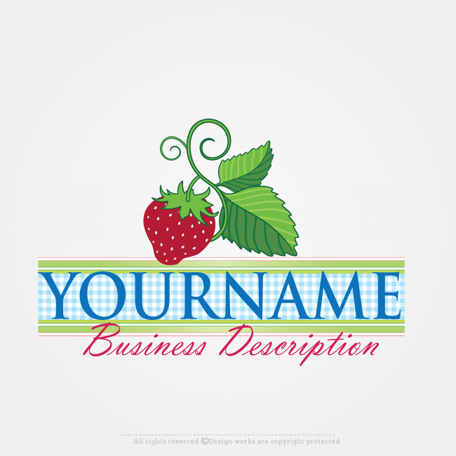 Create A Strawberry Label Logo Template With Our Free - Church Logo Design Free (650x650)