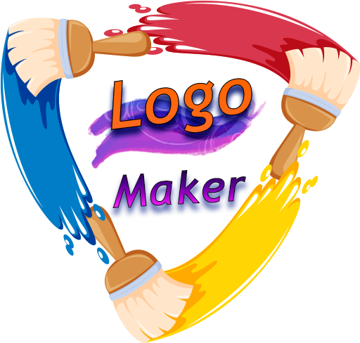 1 Free Logo Maker Amp Logo Creator Design Your Logo - Painting (512x512)