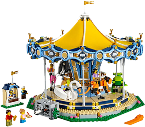 Lego 10257 Creator Expert Ferris Carousel - Lego Creator - Carousel (10257) (600x450)