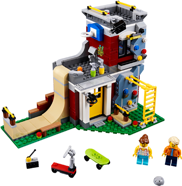 Lego 31081 Creator Modular Skate House - Lego Modular Skate House (600x450)