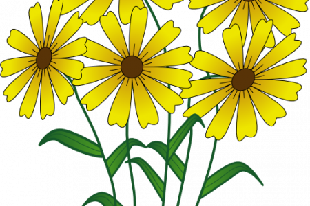 Panda Clipart Summer - Mother's Day Daisies Tile Coaster (450x300)