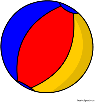 Free Beach Ball Clip Art Image - Beach Ball (450x450)