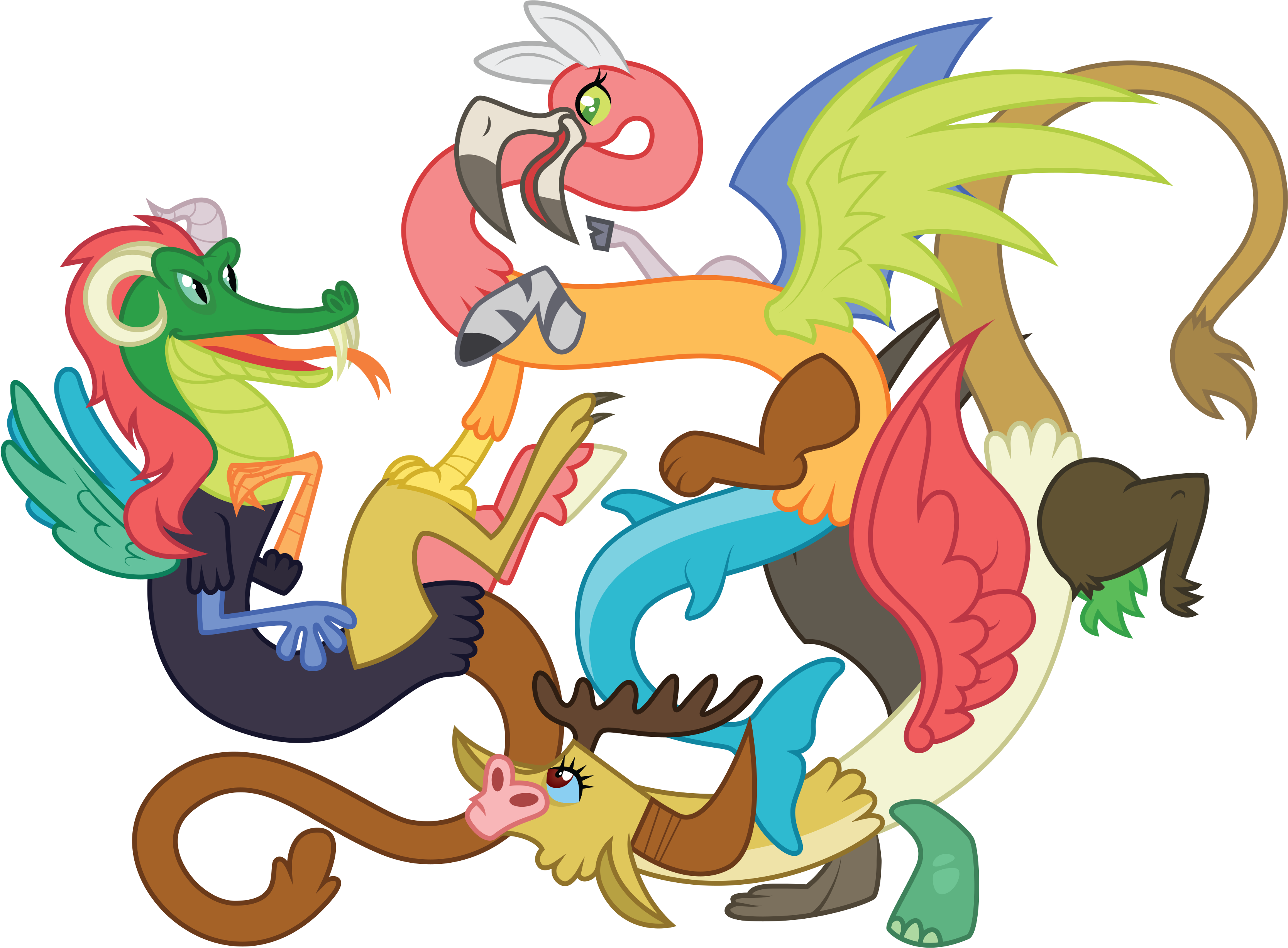 Pin Draconequus Creator - Draconequus Deviantart (3412x2465)