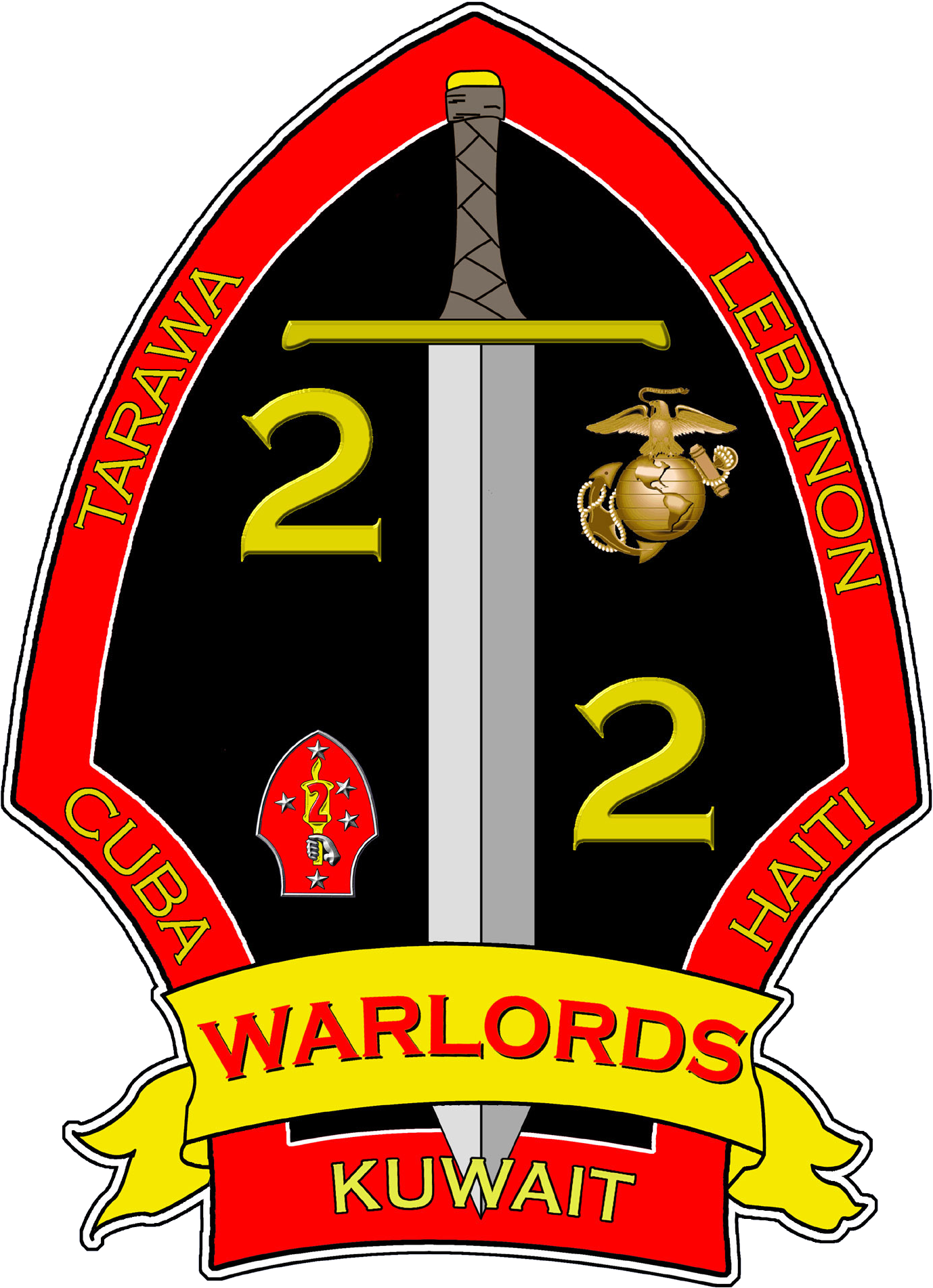 2nd Battalion Marines Logopng - 2nd Battalion 2nd Marines (1429x2000)