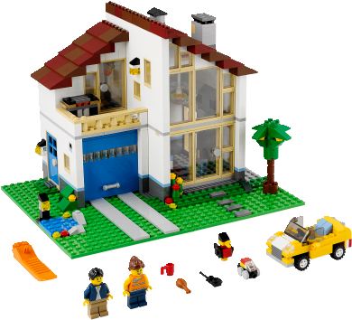 Lego Creator 31012 Großes Einfamilienhaus - Lego Creator Family House 31012 (640x480)